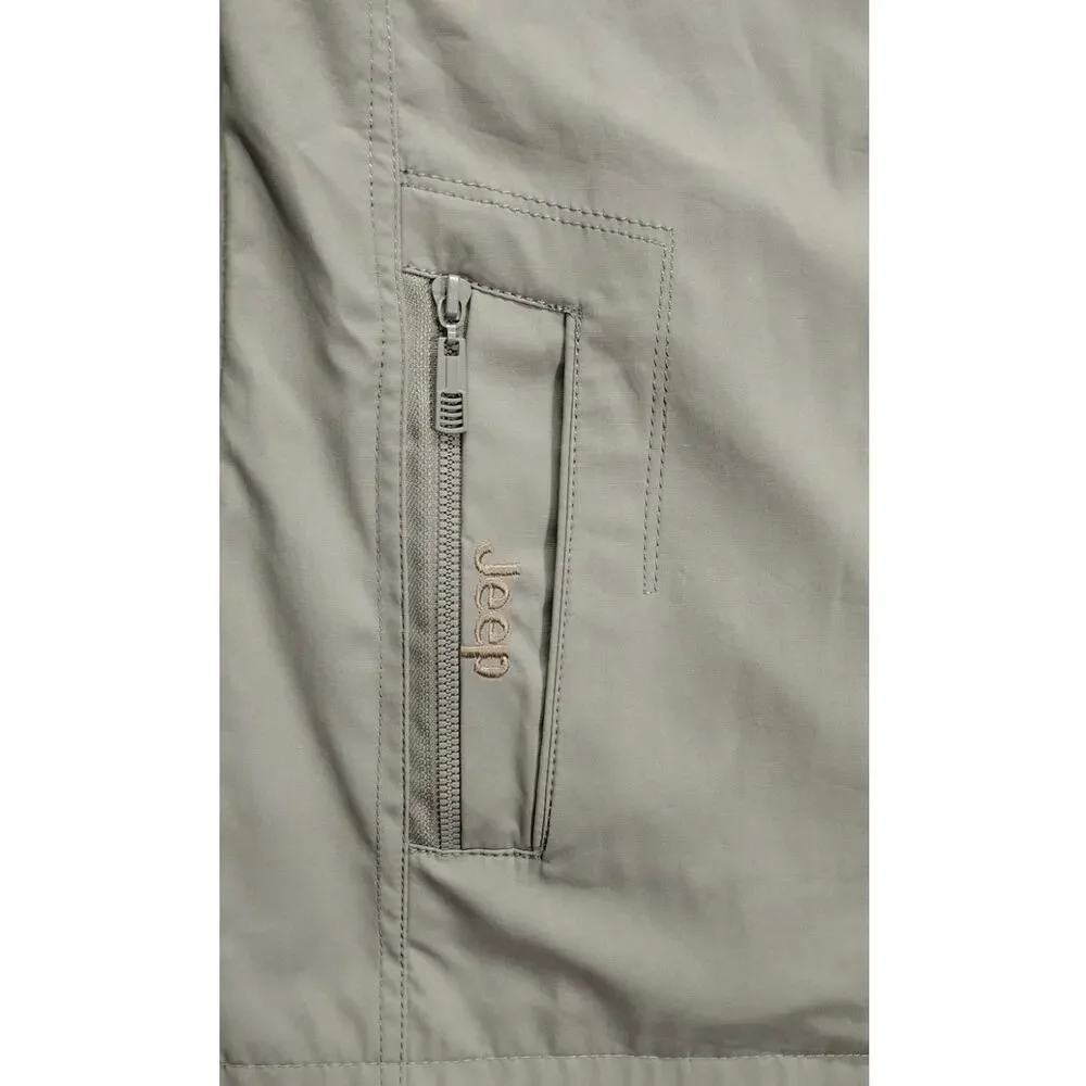 N.S. Original Fashion Jeep Vest Mens Size XL Trapper Tan Brown Multipockets Mesh - Picture 6 of 10